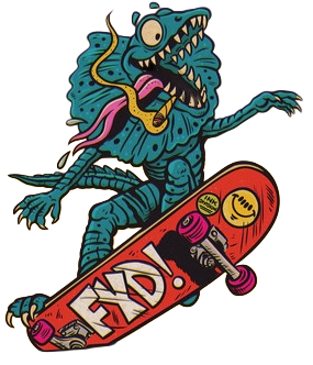 wandering dino