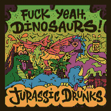 Jurassic Drunks 2022 album cover